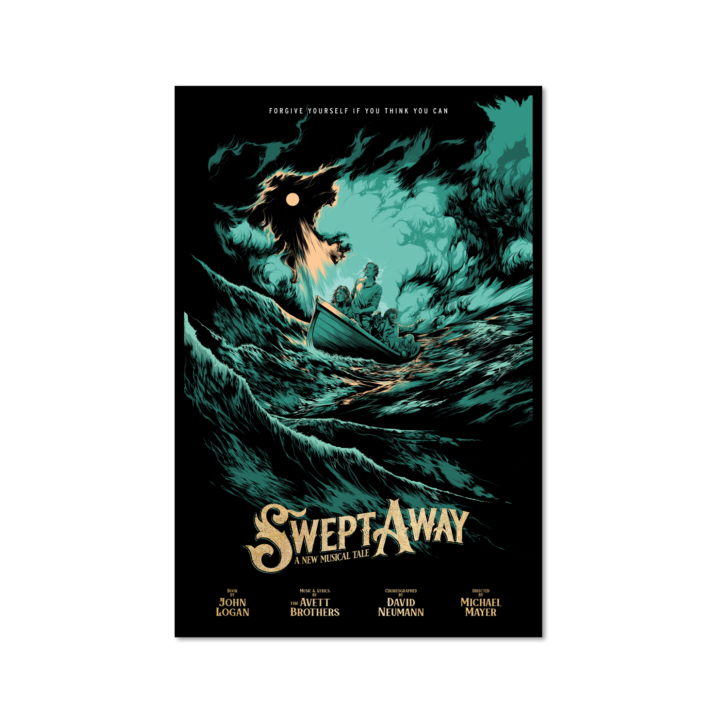 SWEPT AWAY Key Art Poster Broadway Merchandise Shop by Creative Goods