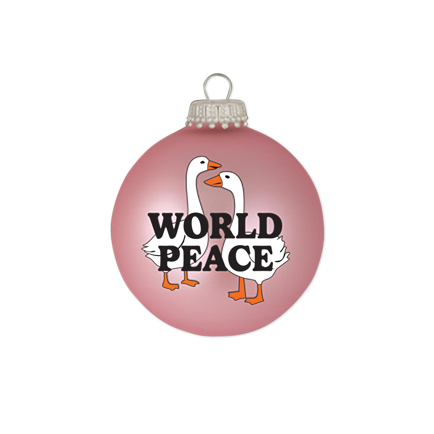 ALL IN World Peace Ornament