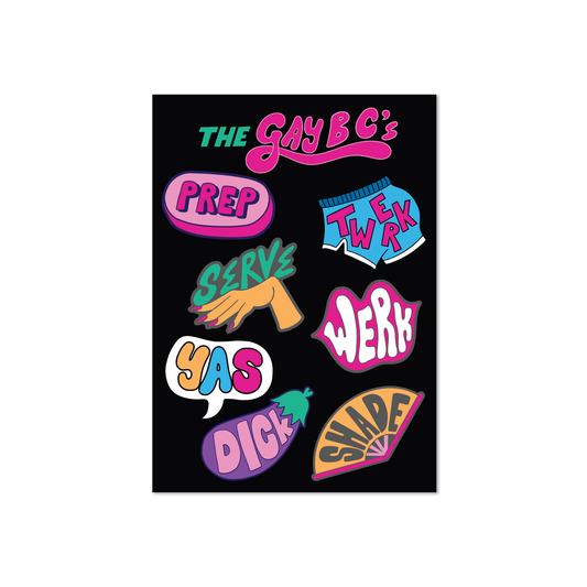 THE BIG GAY JAMBOREE Gay B C Pin Set