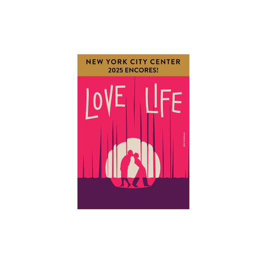 CITY CENTER Love Life Logo Button Magnet