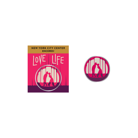 CITY CENTER Love Life Logo Pin