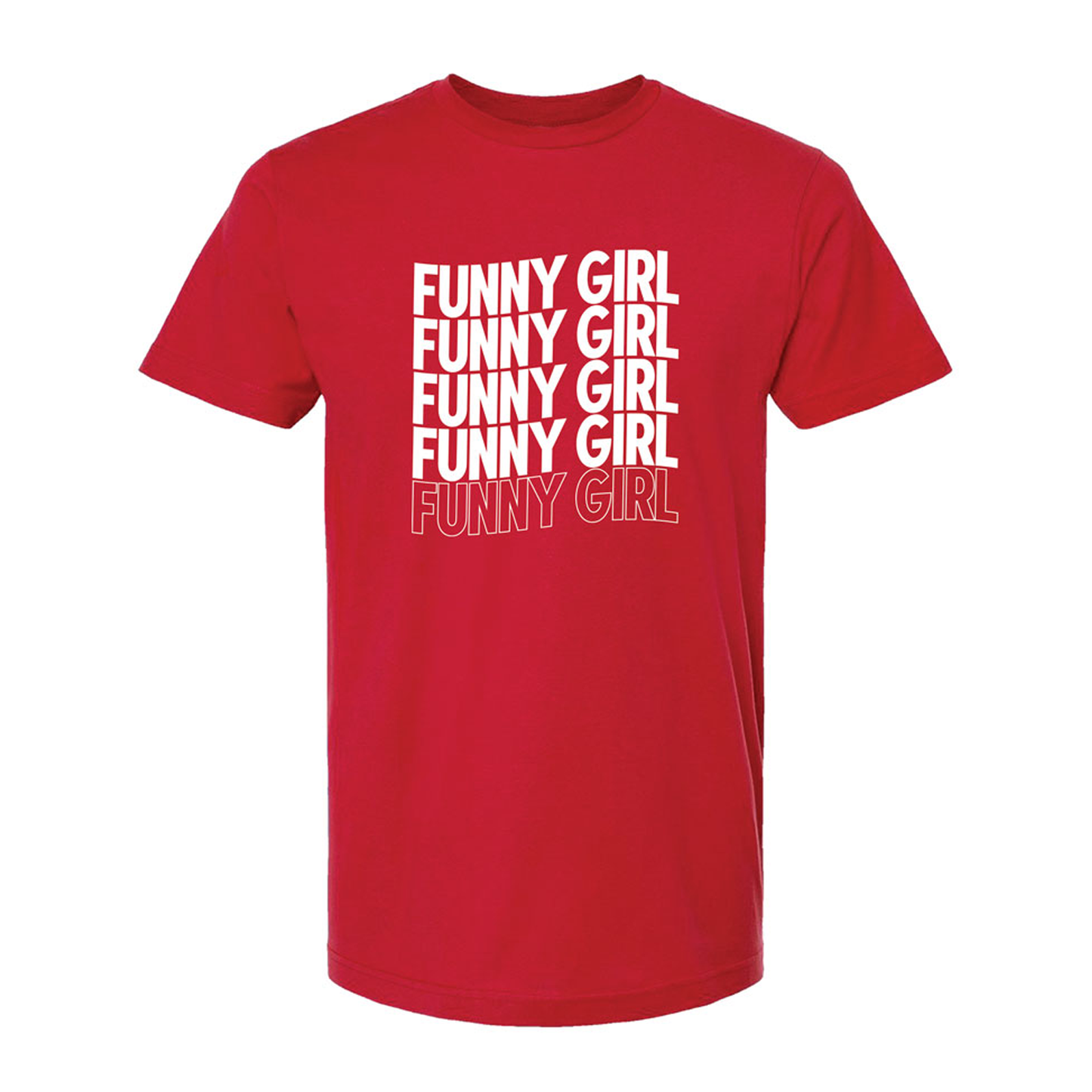 FUNNY GIRL Repeat Title Tee