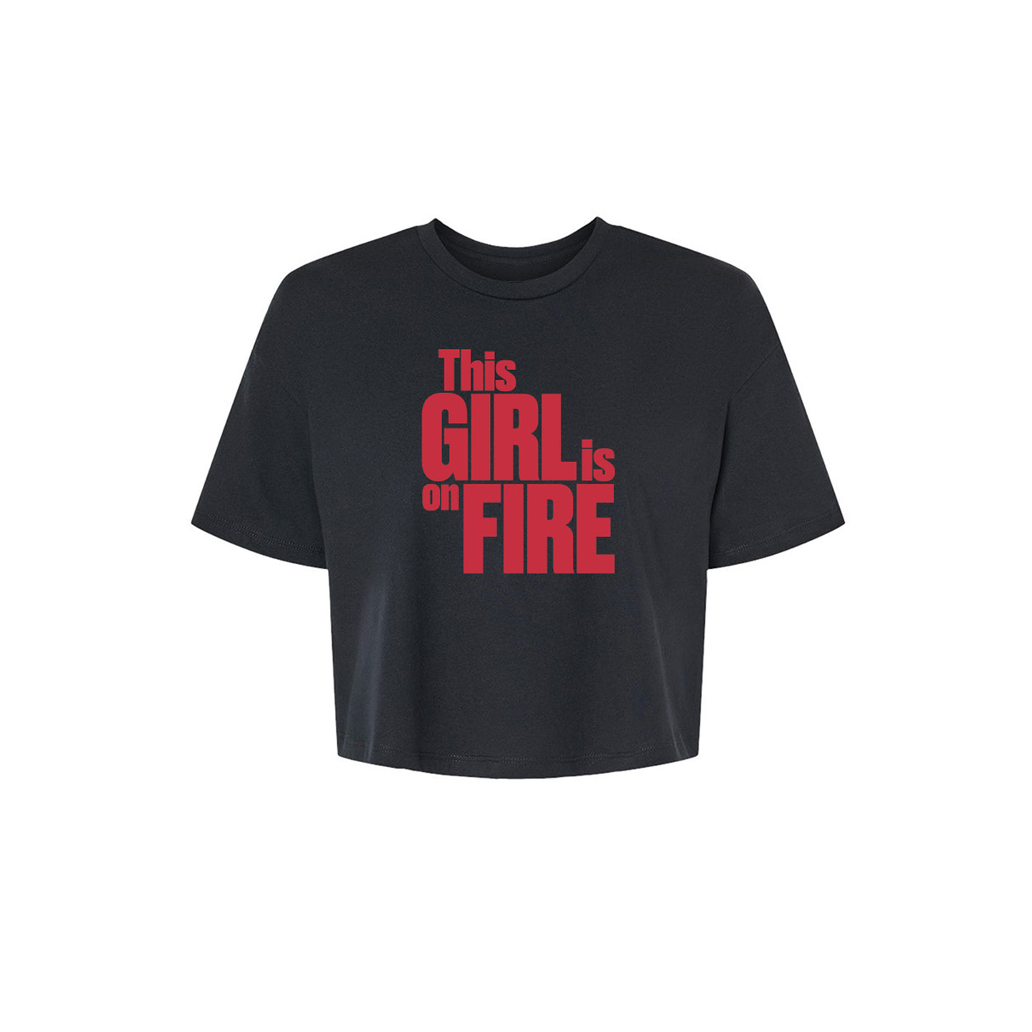 HELL'S KITCHEN This Girl Crop Tee