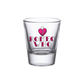 & Juliet Romeo Who Shot Glass