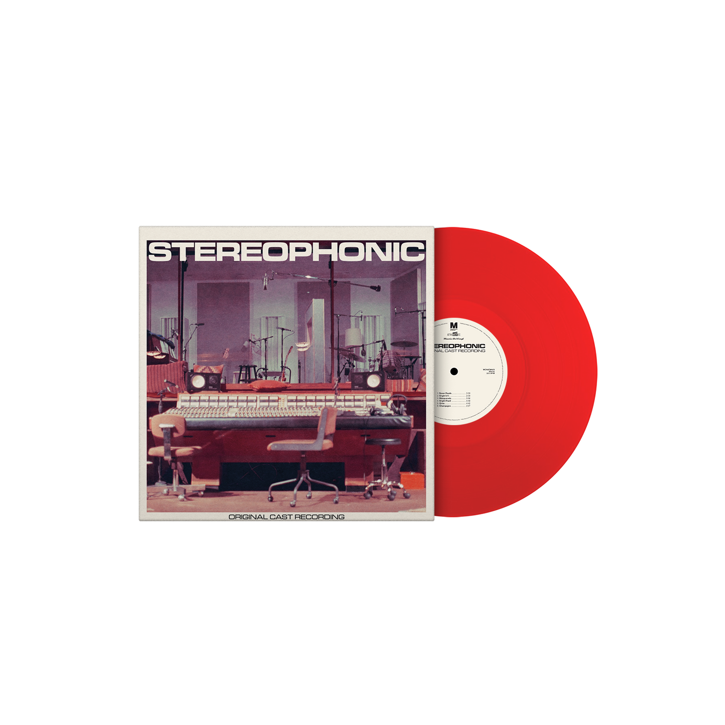 STEREOPHONIC Original Broadway Cast Recording Vinyl Red