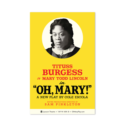 OH MARY! Tituss Windowcard