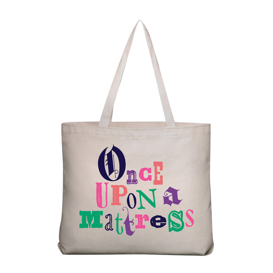 ONCE UPON A MATTRESS  Pea Tote