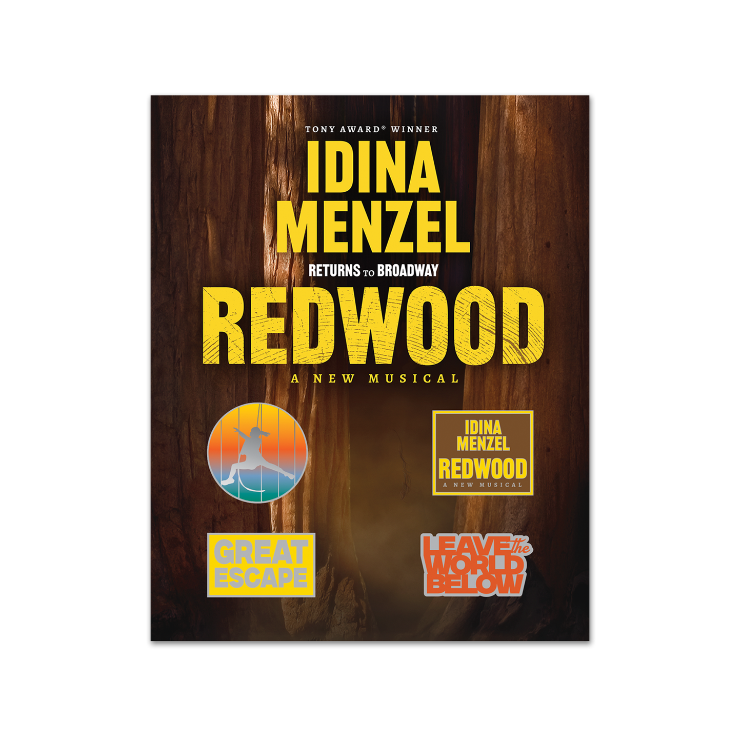 REDWOOD Enamel Pin Set