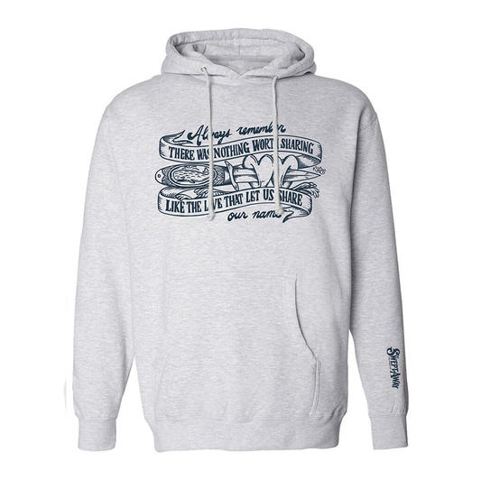 SWEPT AWAY Illustration Pullover Hoodie