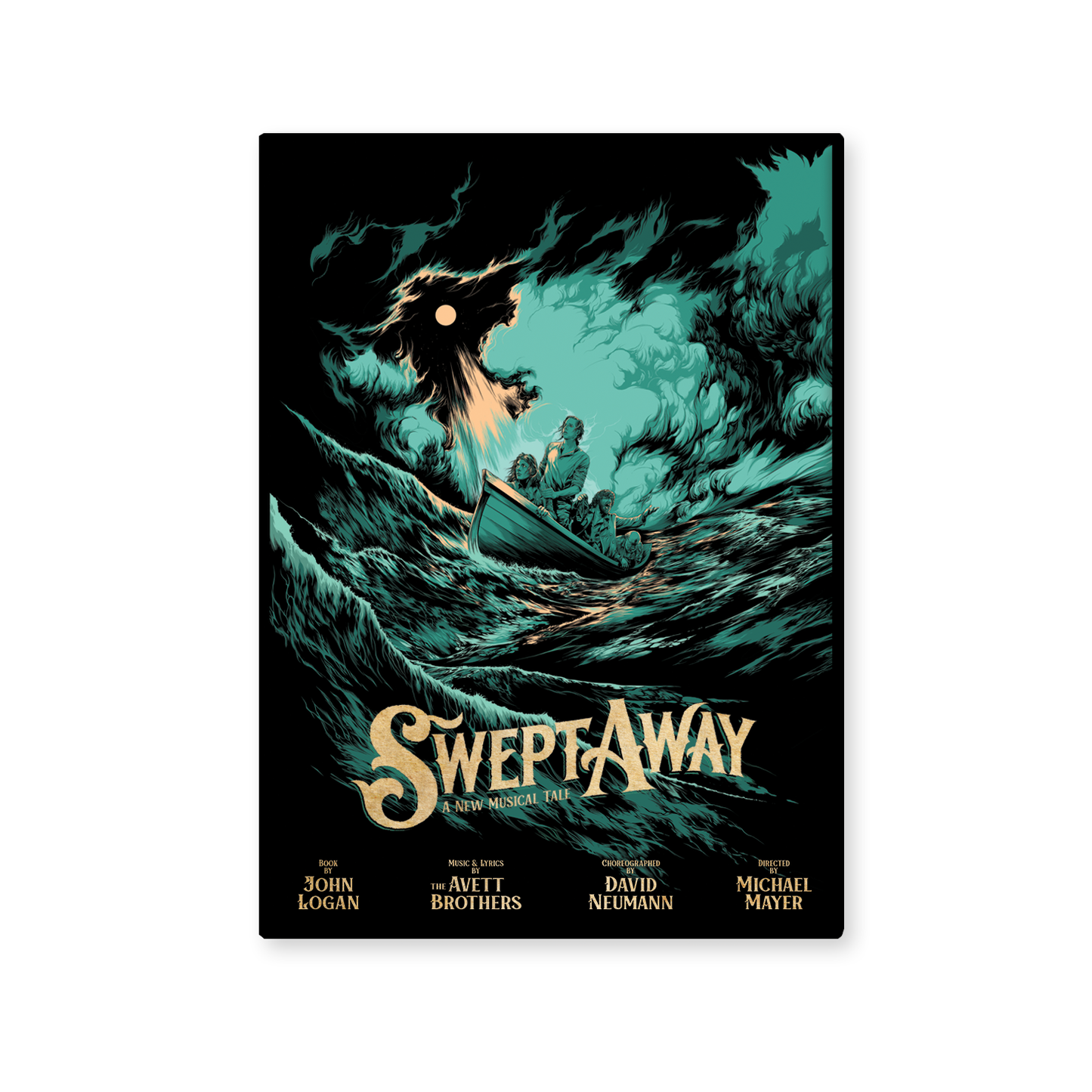 SWEPT AWAY Key Art Magnet