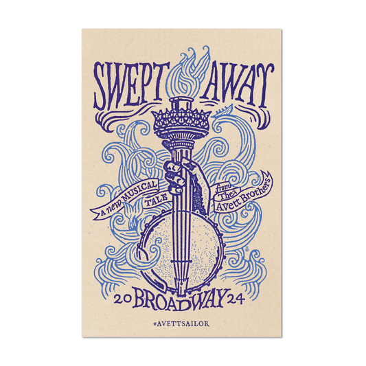 SWEPT AWAY Broadway 2024 Print