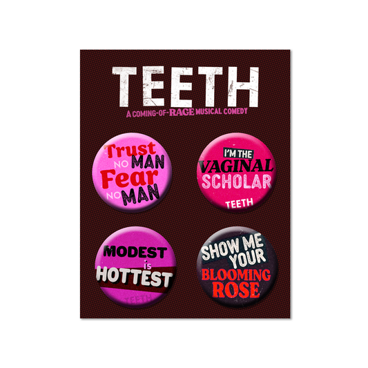 TEETH Four Button Set