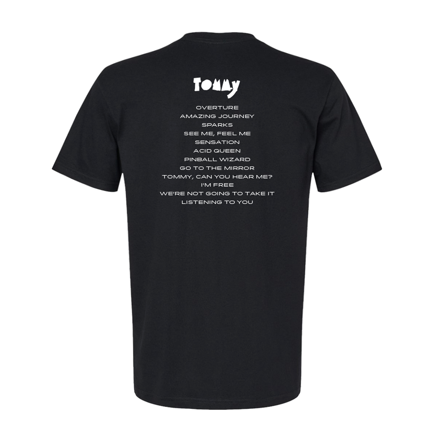 The Who's Tommy Apparel